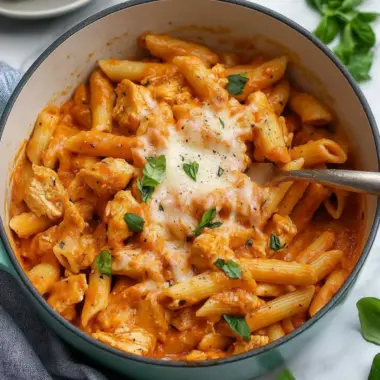 Savory One Pot Chicken Parmesan Pasta for Busy Weeknights 9 One Pot Chicken Parmesan Pasta