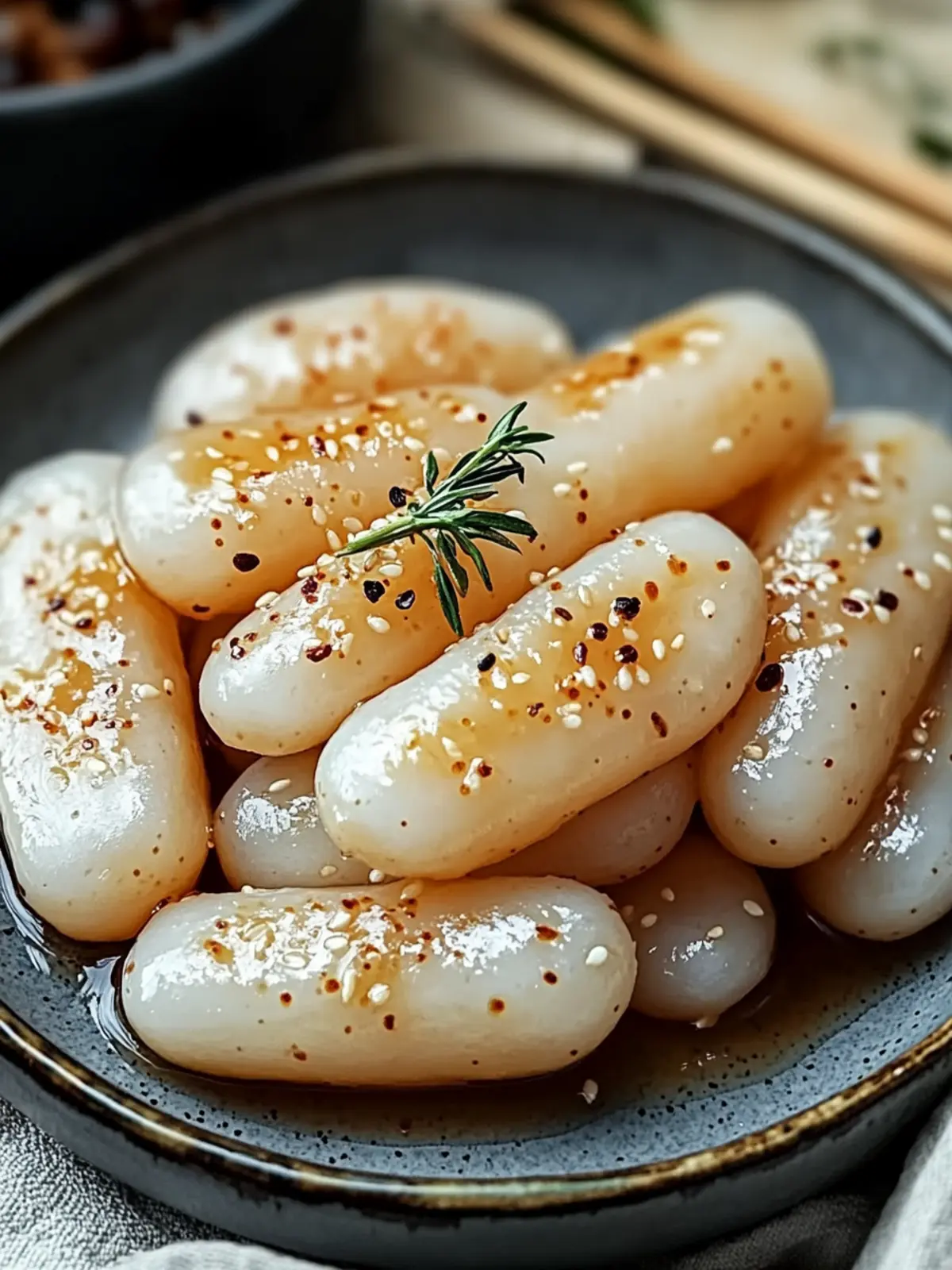 Sweet Soy Butter Korean Rice Cakes You Can Make in 15 Minutes 3 Sweet Soy Butter Korean Rice Cakes