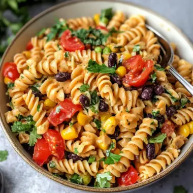 Creamy Vegan Southwest Pasta Salad That's Bursting with Flavor 10 Creamy Vegan Southwest Pasta Salad