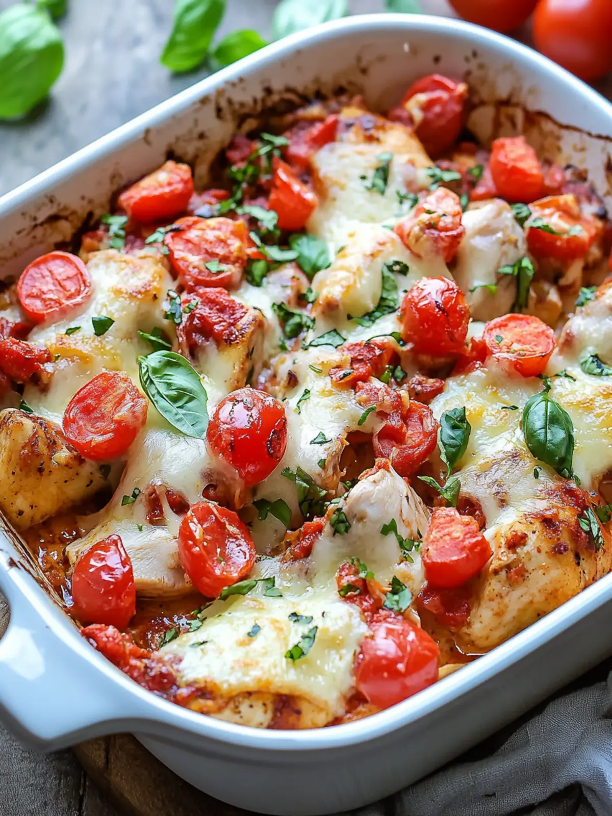 Bruschetta Chicken Casserole for Flavor-Packed Weeknights 3 Bruschetta Chicken Casserole