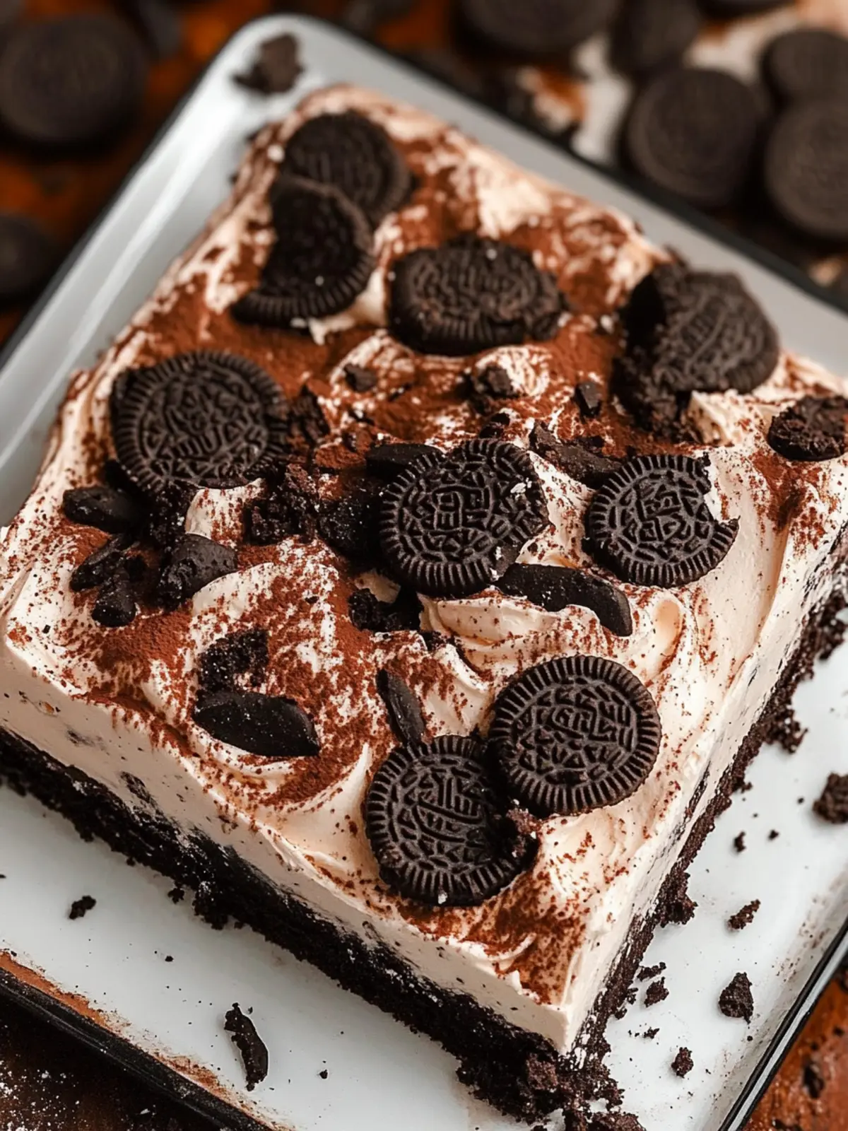 Decadent Oreo Dirt Cake Recipe Everyone Will Love 2 Oreo Dirt Cake Recipe