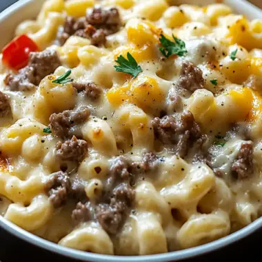 High-Protein Creamy Philly Cheesesteak Mac & Cheese Magic 10 High-Protein Creamy Philly Cheesesteak Mac & Cheese Bliss