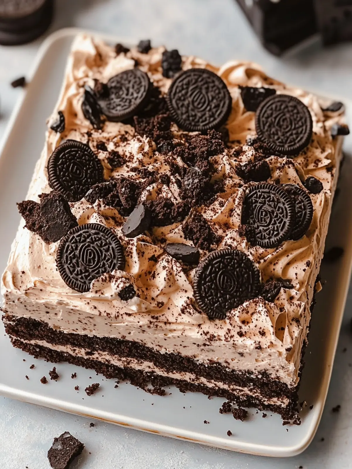 Decadent Oreo Dirt Cake Recipe That Everyone Will Love 2 Oreo Dirt Cake Recipe