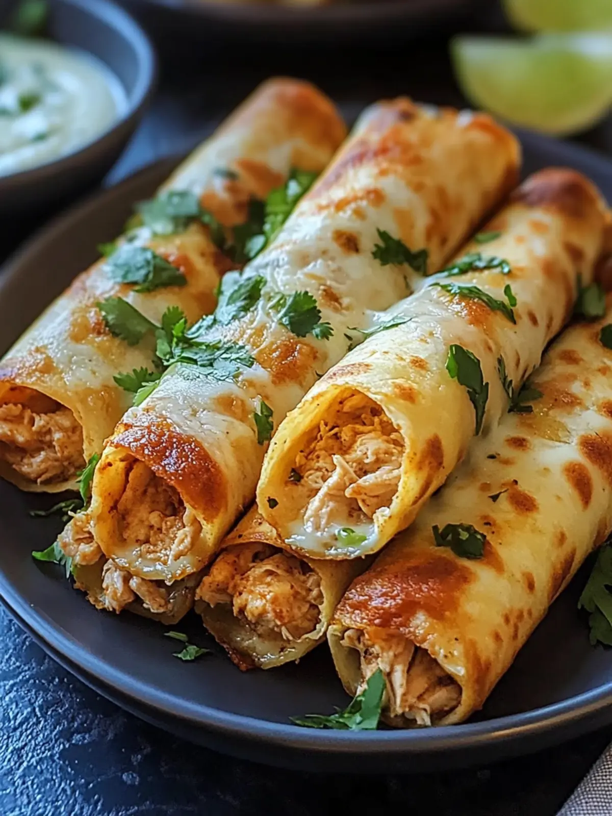 Cozy Crispy Chicken Taquitos for a Perfect Family Snack 4 Cozy Crispy Chicken Taquitos