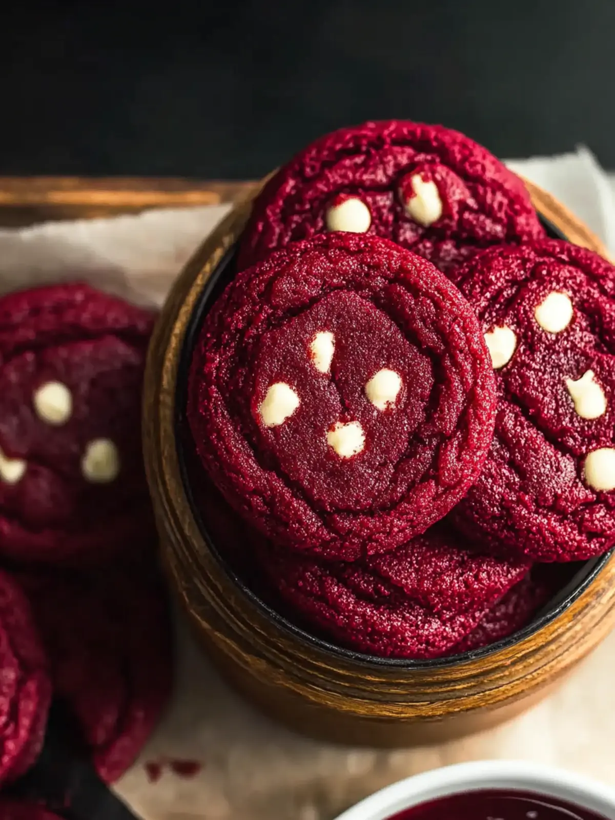 Red Velvet Cookies That Are Soft, Chewy, and Irresistible 3 Red Velvet Cookies