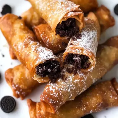 Decadent Oreo Egg Rolls You'll Want Every Weekend 9 Oreo Egg Rolls (Dessert Egg Rolls)