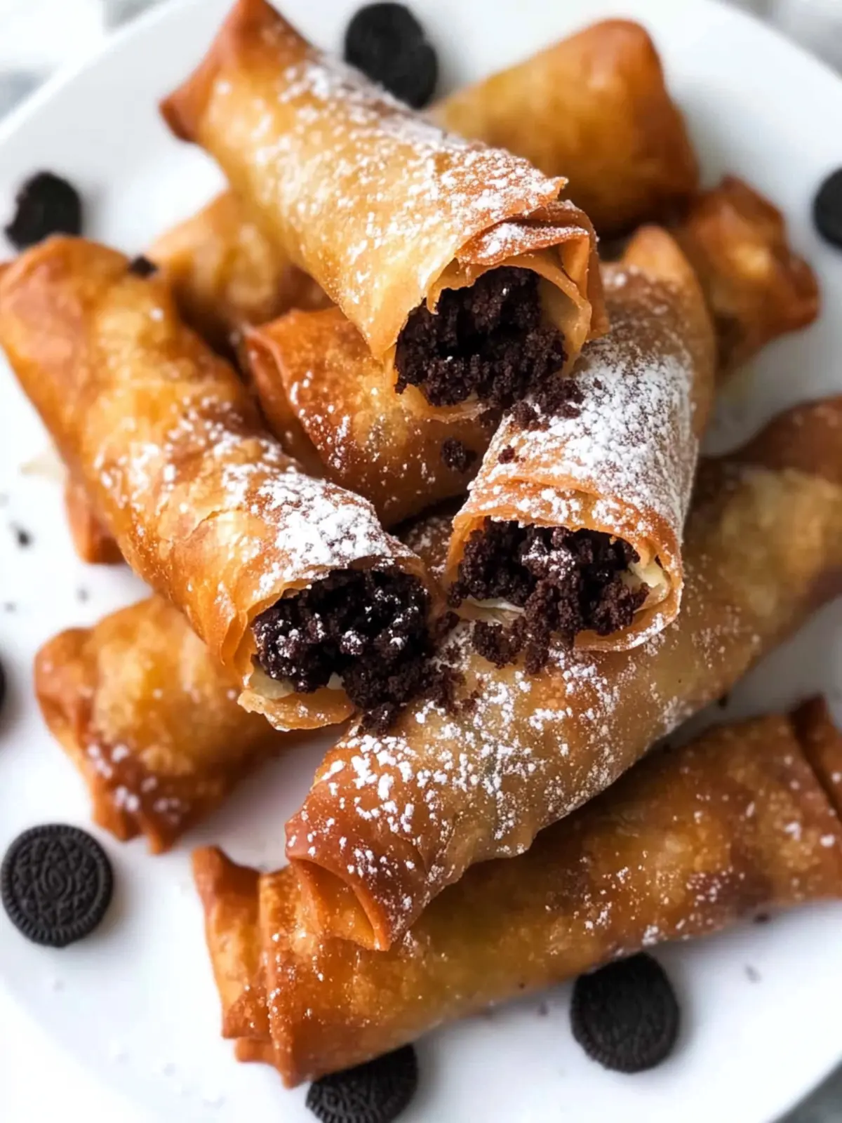 Decadent Oreo Egg Rolls You'll Want Every Weekend 5 Oreo Egg Rolls (Dessert Egg Rolls)