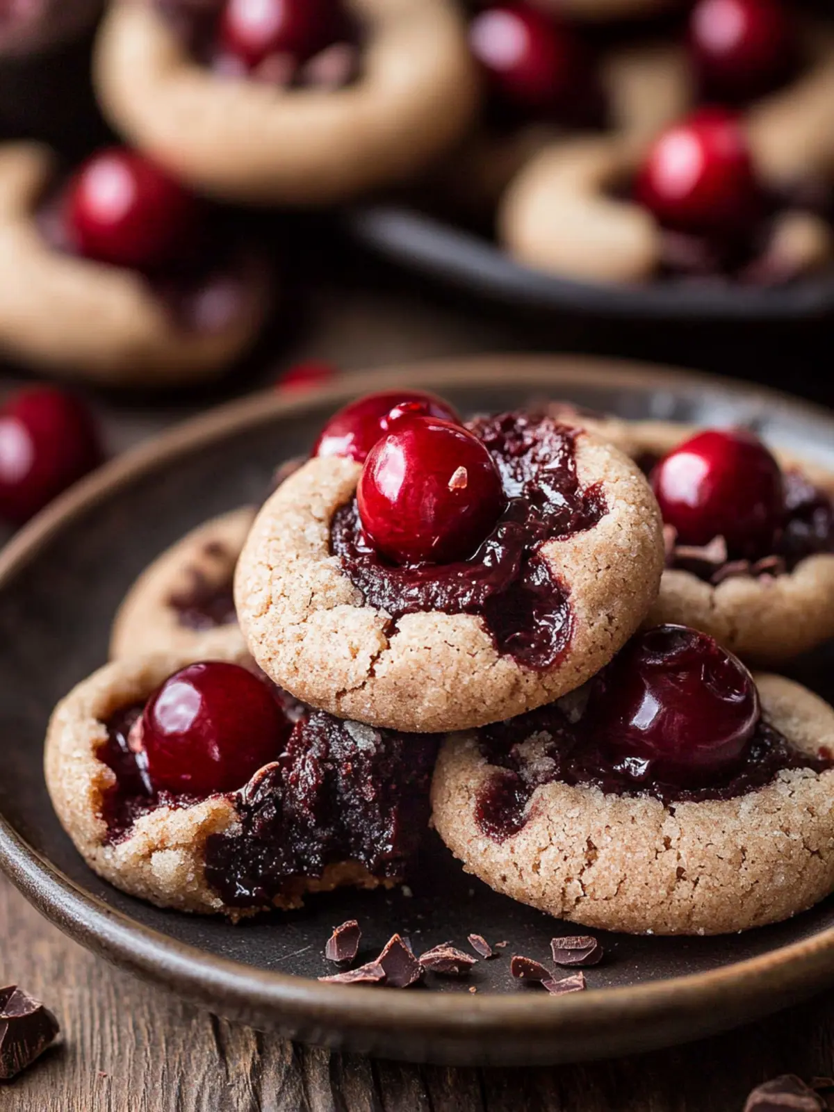 Decadent Chocolate Cherry Cookies for Your Sweet Tooth Cravings 3 Chocolate Cherry Cookies