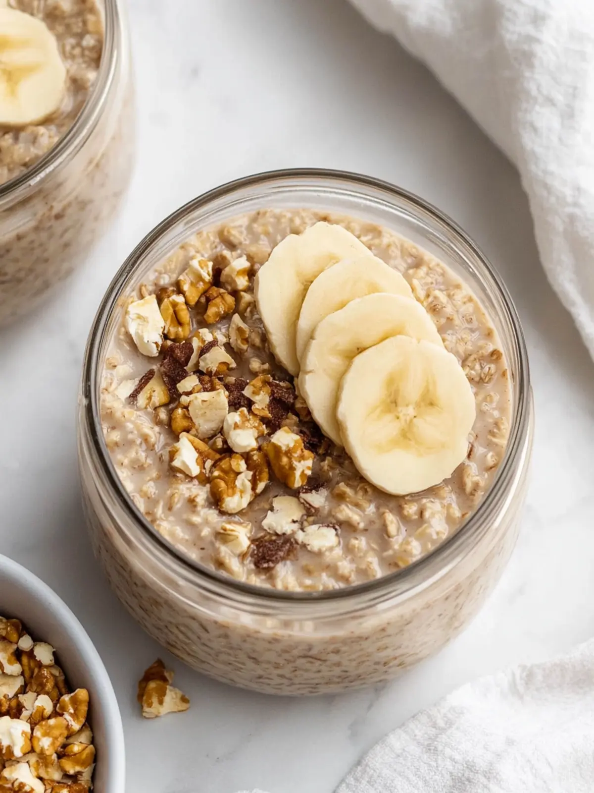 Irresistible Brown Sugar Overnight Oats with Banana Bliss 4 Brown Sugar Overnight Oats