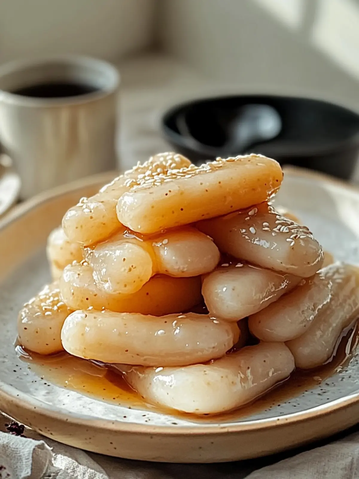 Sweet Soy Butter Korean Rice Cakes You Can Make in 15 Minutes 4 Sweet Soy Butter Korean Rice Cakes
