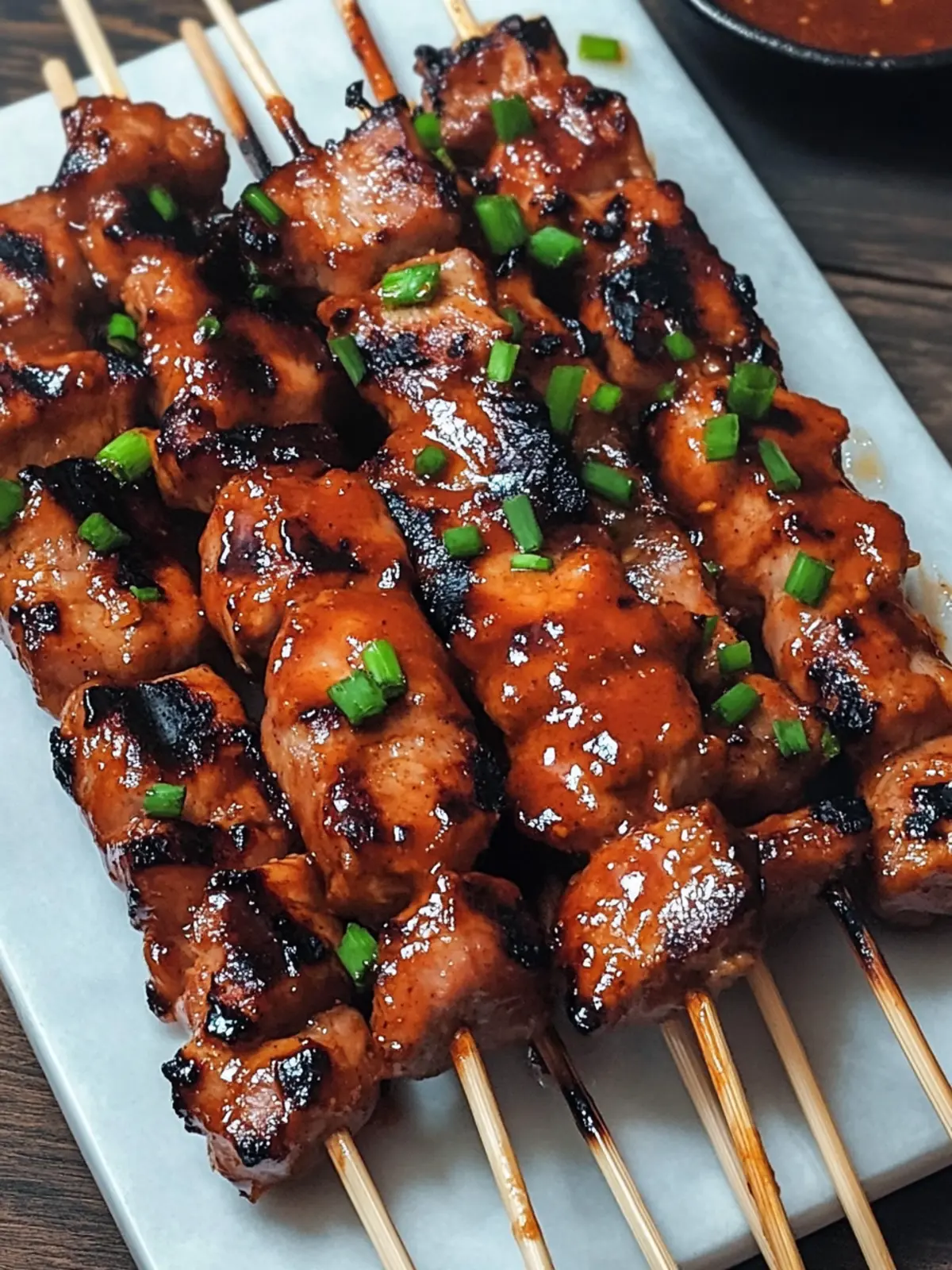 Irresistible BBQ Pork Skewers with Filipino BBQ Marinade 3 BBQ Pork Skewers with Filipino BBQ Marinade