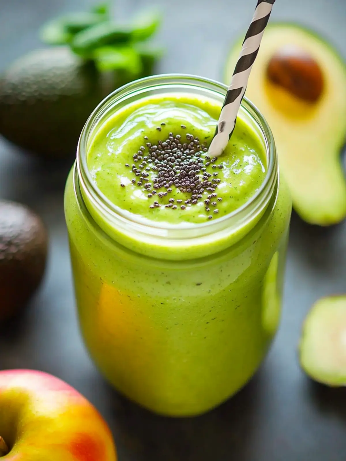 Cleansing Apple Avocado Smoothie for a Refreshing Detox Boost 2 Cleansing Apple Avocado Smoothie