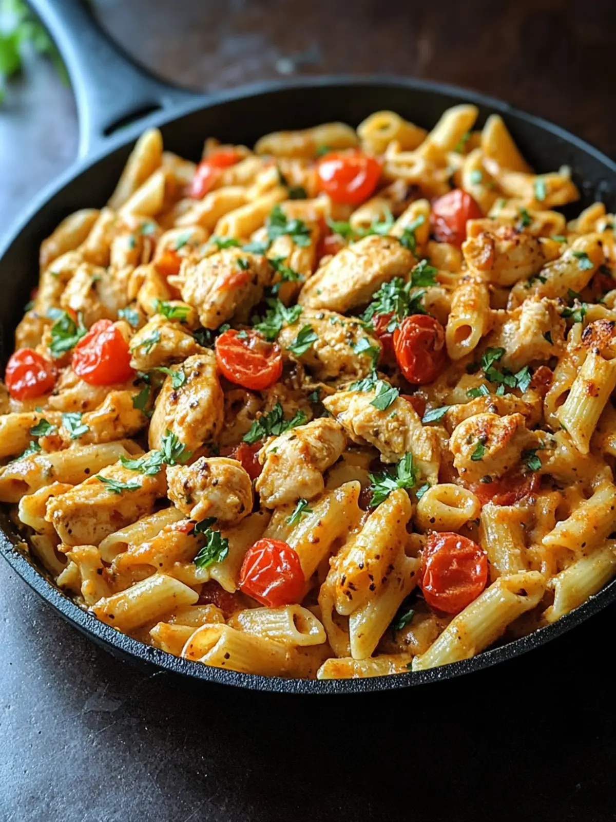 30-Minute High Protein Cajun Chicken Pasta Skillet Love 2 30-Minute High Protein Cajun Chicken Pasta Skillet