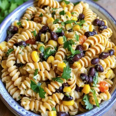 Healthy Black Bean & Corn Pasta Salad: A Zesty Twist! 10 Healthy Black Bean & Corn Pasta Salad