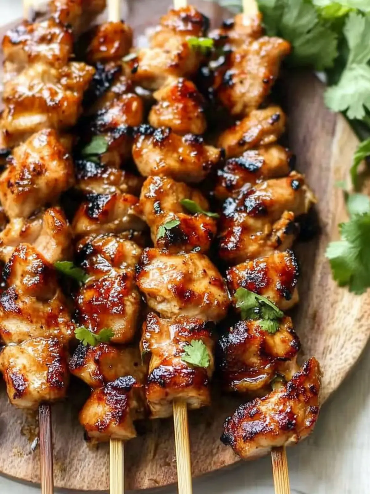 Grilled Thai Coconut Chicken Skewers: A Flavorful BBQ Delight 4 Grilled Thai Coconut Chicken Skewers