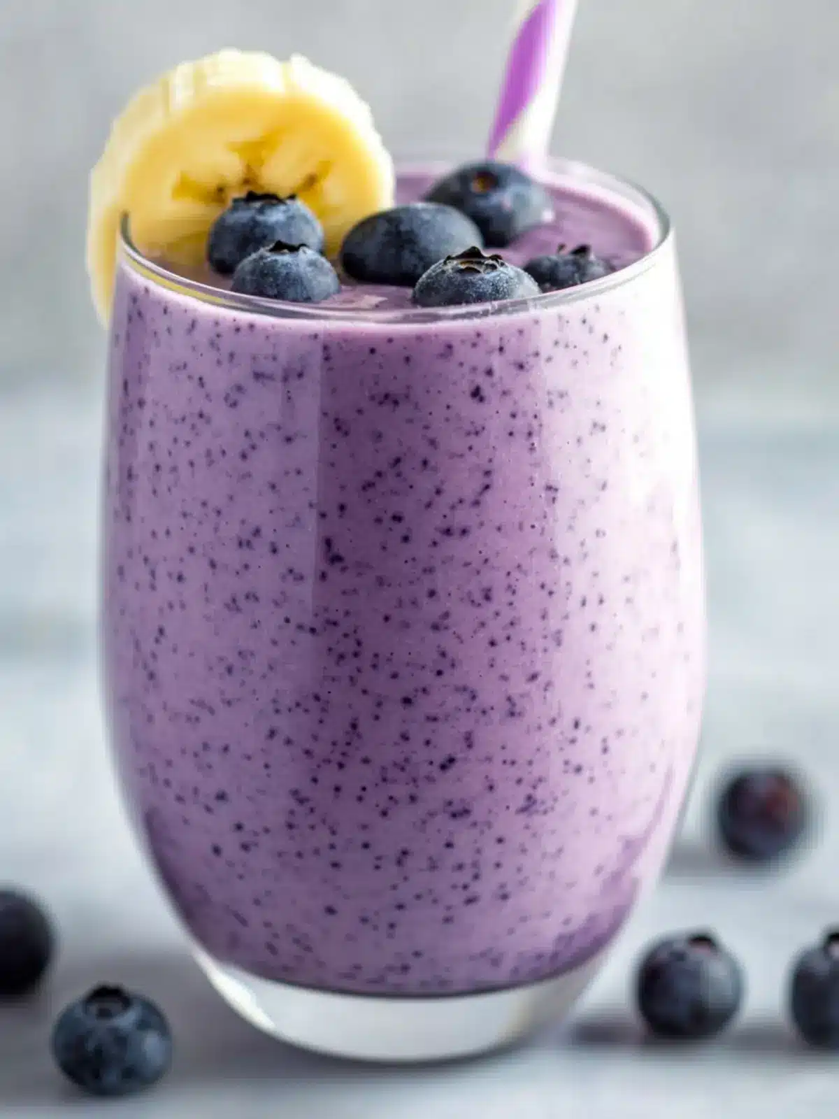 Boost Your Day with a Blueberry Banana Protein Smoothie 3 Blueberry Banana Protein Smoothie