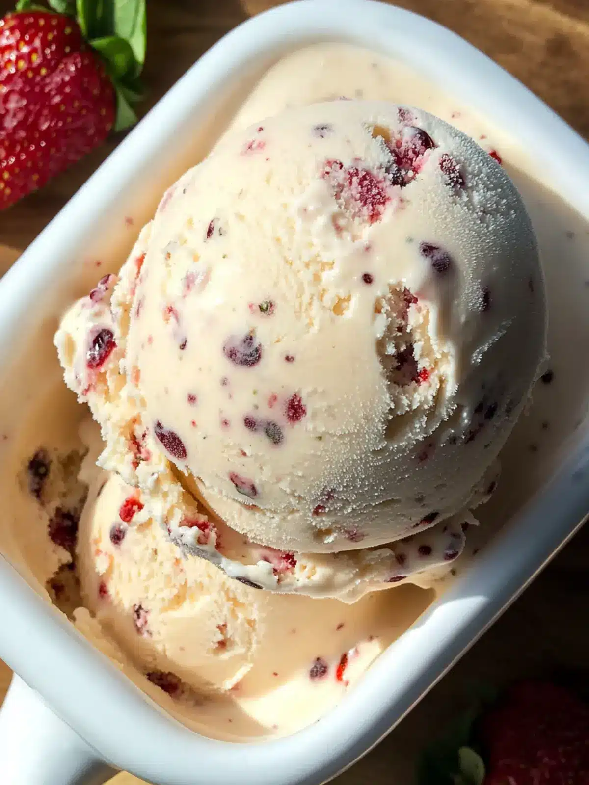 Strawberry Basil Ice Cream: A Zesty Summer Delight 4 Strawberry Basil Ice Cream