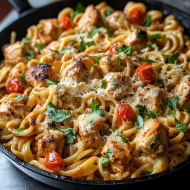 Spicy 30-Minute High Protein Cajun Chicken Pasta Skillet Delight 10 30-Minute High Protein Cajun Chicken Pasta Skillet