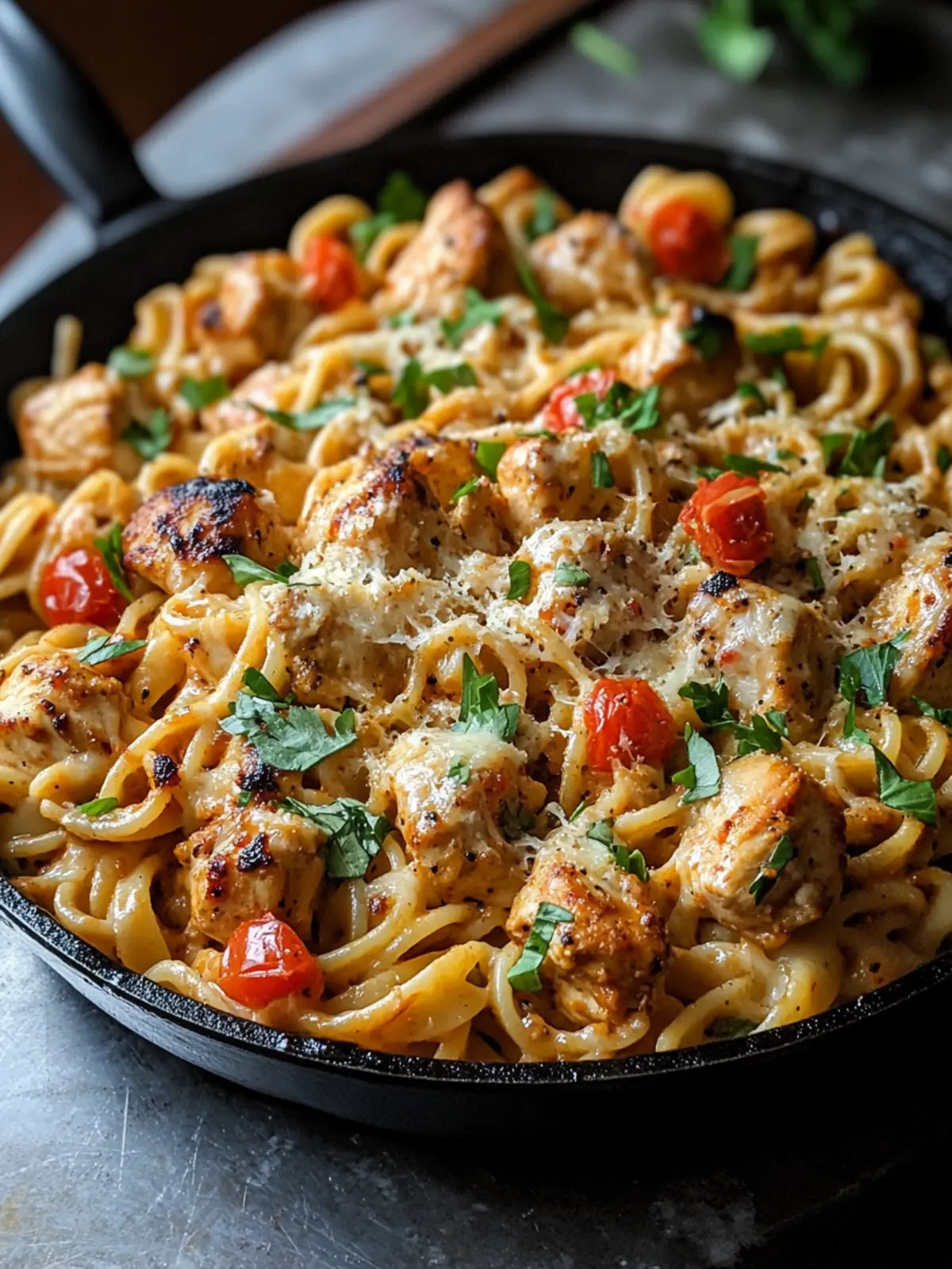 Spicy 30-Minute High Protein Cajun Chicken Pasta Skillet Delight 5 30-Minute High Protein Cajun Chicken Pasta Skillet