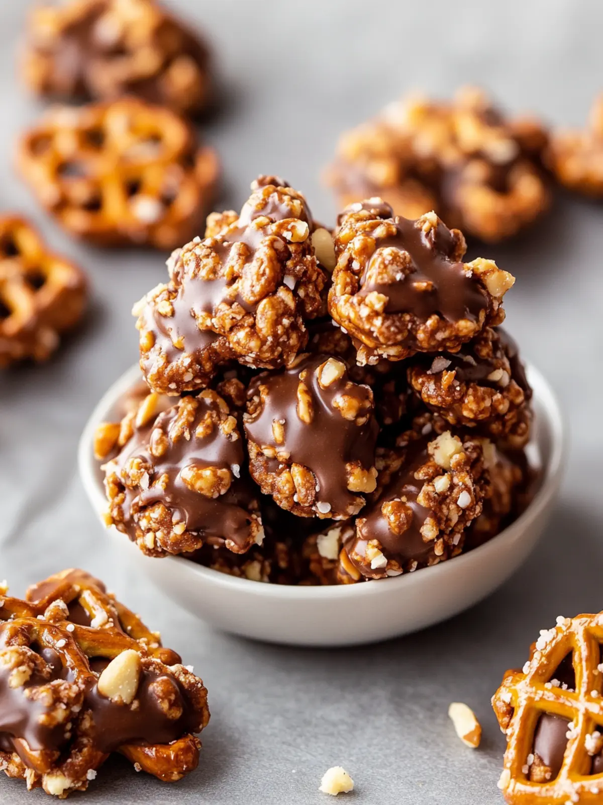 No-Bake Peanut Butter Pretzel Clusters That Wow Your Guests 3 No-Bake Peanut Butter Pretzel Clusters