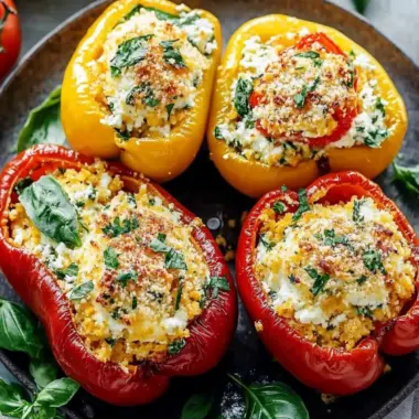 Tuscan Ricotta Stuffed Peppers: Flavorful, Easy Comfort Food 12 Tuscan Ricotta Stuffed Peppers