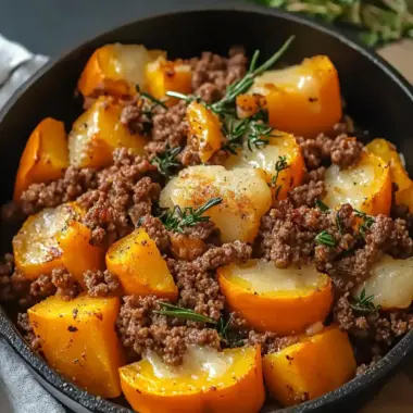 Homemade Roasted Butternut Squash with Ground Beef Bliss 10 Homemade Roasted Butternut Squash with Ground Beef
