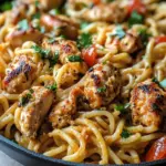 30-Minute High Protein Cajun Chicken Pasta Skillet Love 14 30-Minute High Protein Cajun Chicken Pasta Skillet