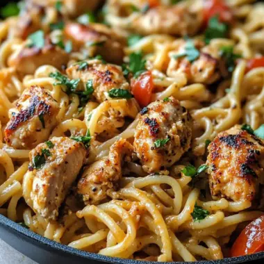 30-Minute High Protein Cajun Chicken Pasta Skillet Love 10 30-Minute High Protein Cajun Chicken Pasta Skillet