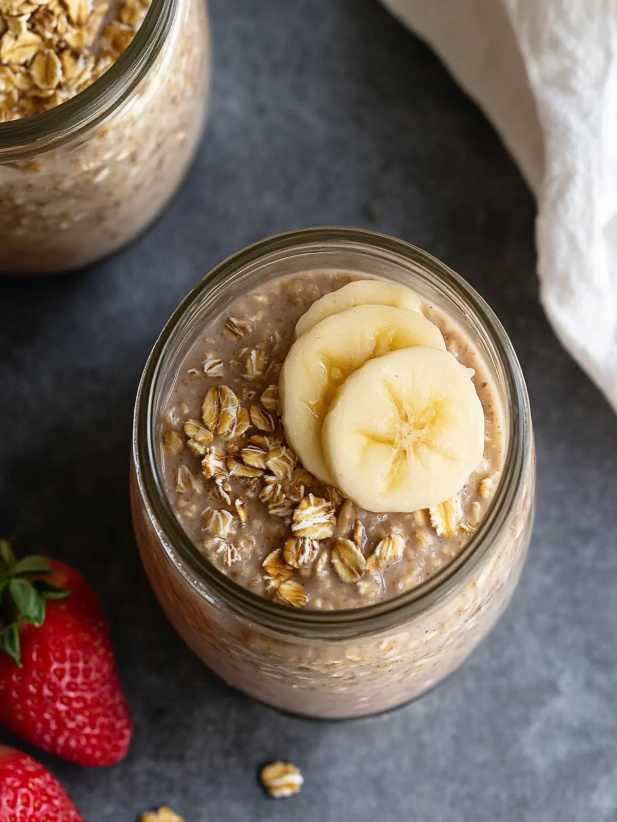 Irresistible Brown Sugar Overnight Oats with Banana Bliss 2 Brown Sugar Overnight Oats