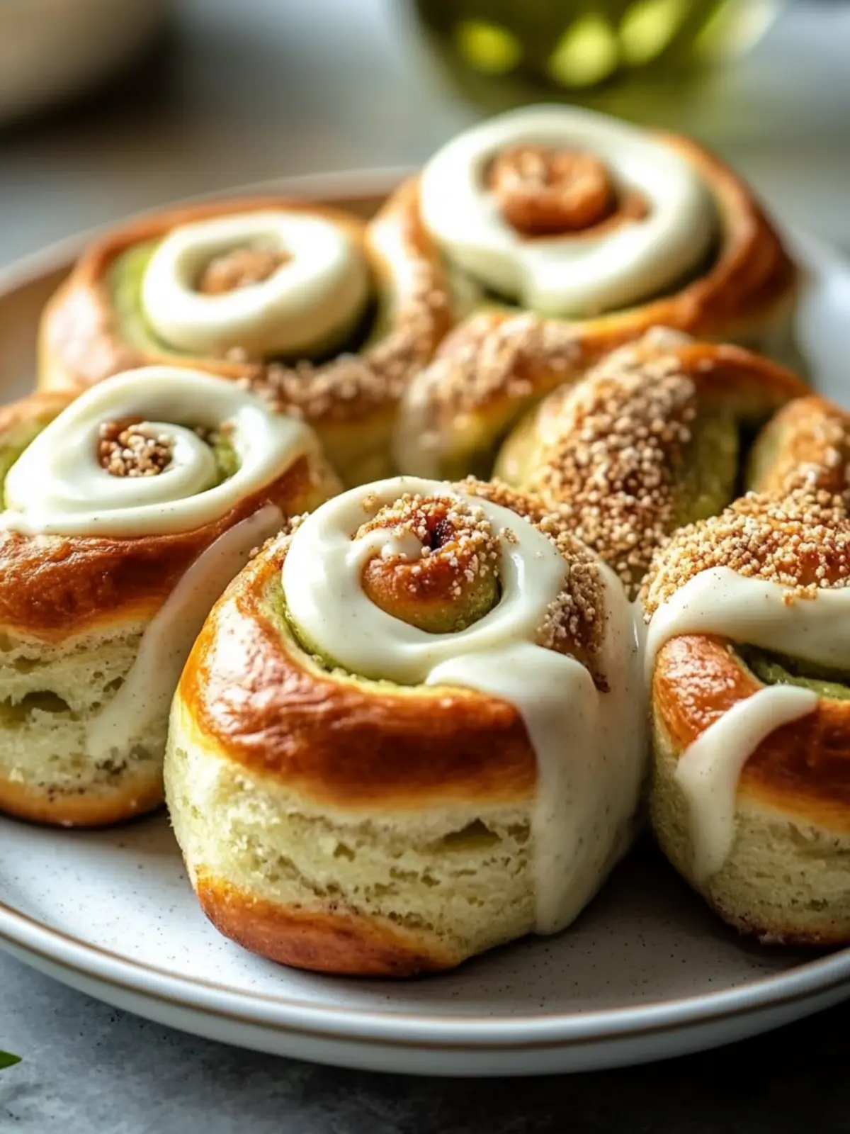 Fluffy Matcha Cinnamon Rolls: Your New Cozy Morning Treat 5 Fluffy Matcha Cinnamon Rolls