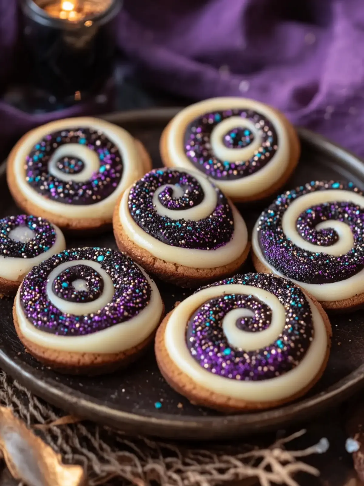 Magical Spiral Cookies That Will Enchant Your Halloween Party 5 Magical Spiral Cookies