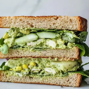 Green Goddess Salad Sandwich: A Fresh Vegan Twist You’ll Love 9 Green Goddess Salad Sandwich
