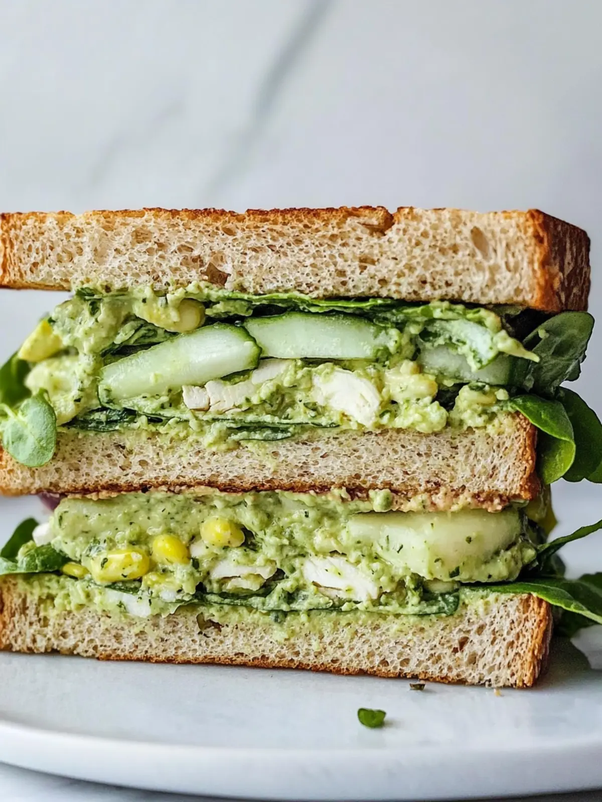 Green Goddess Salad Sandwich: A Fresh Vegan Twist You’ll Love 5 Green Goddess Salad Sandwich