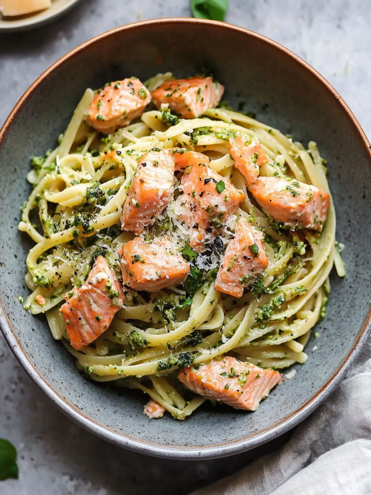 Savory Salmon Pesto Pasta: Your New Weeknight Delight 4 Salmon Pesto Pasta