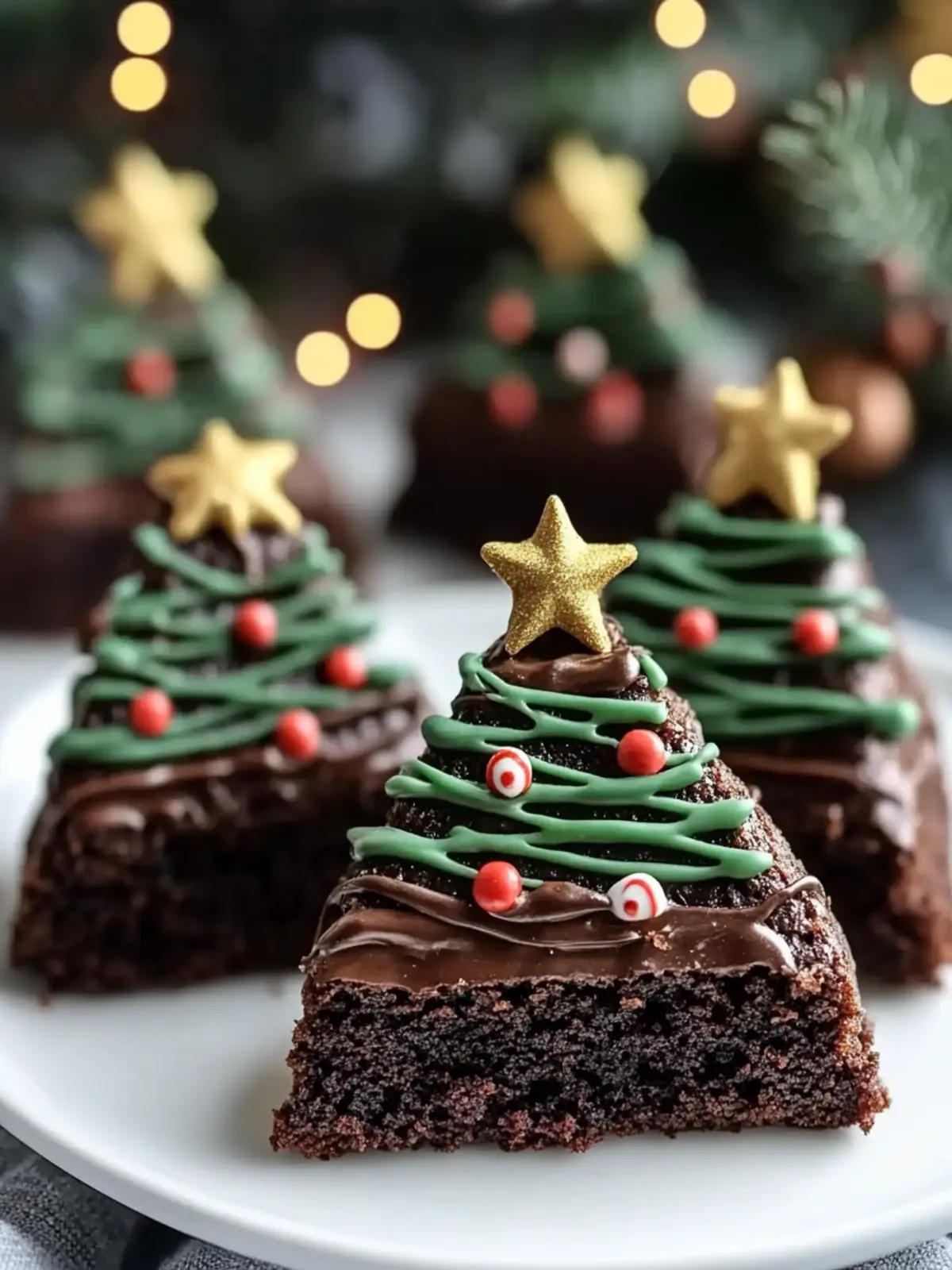 Delicious Christmas Tree Brownies with Frosting Magic 5 Christmas Tree Brownies