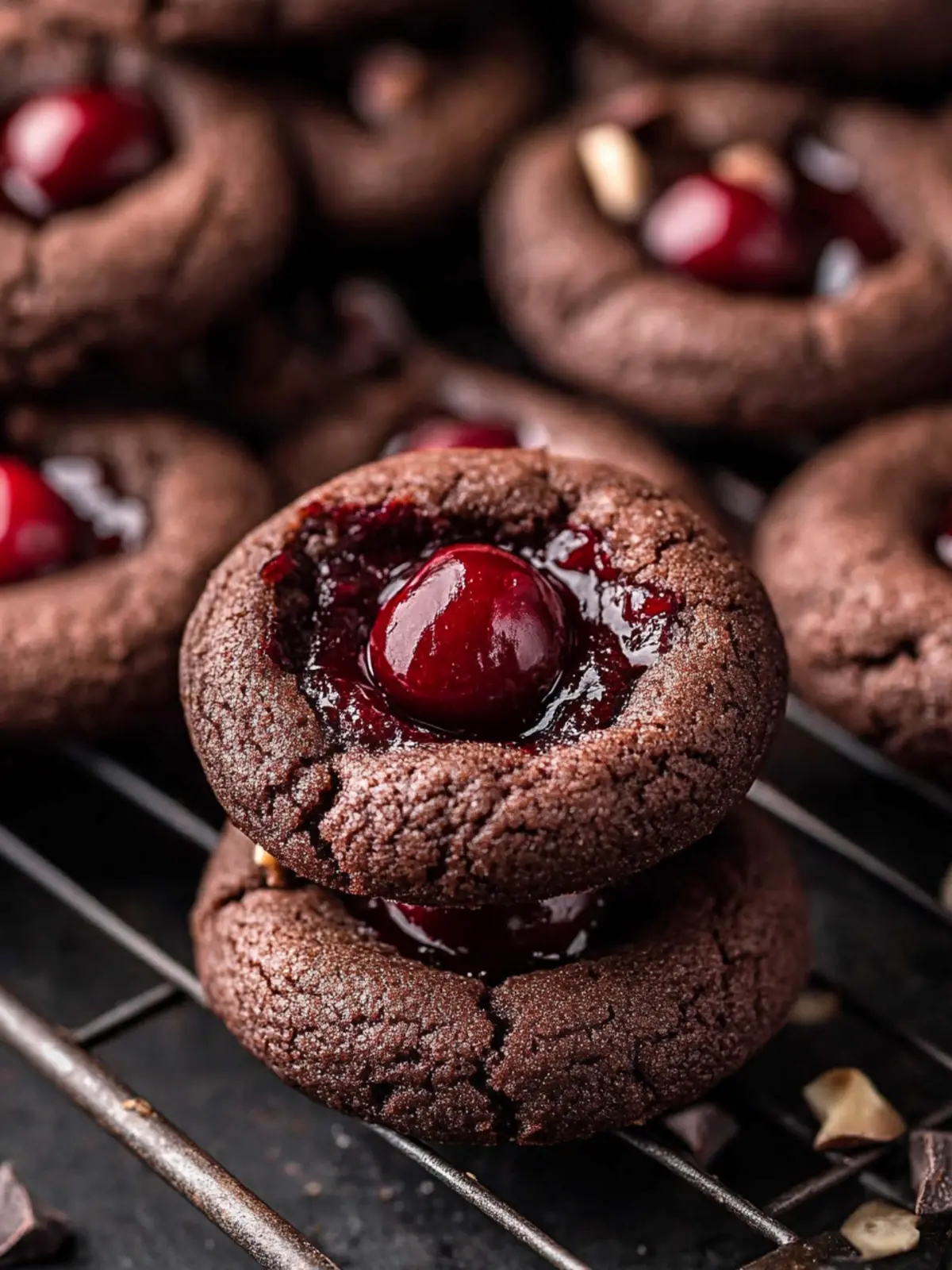 Decadent Chocolate Cherry Cookies for Your Sweet Tooth Cravings 4 Chocolate Cherry Cookies