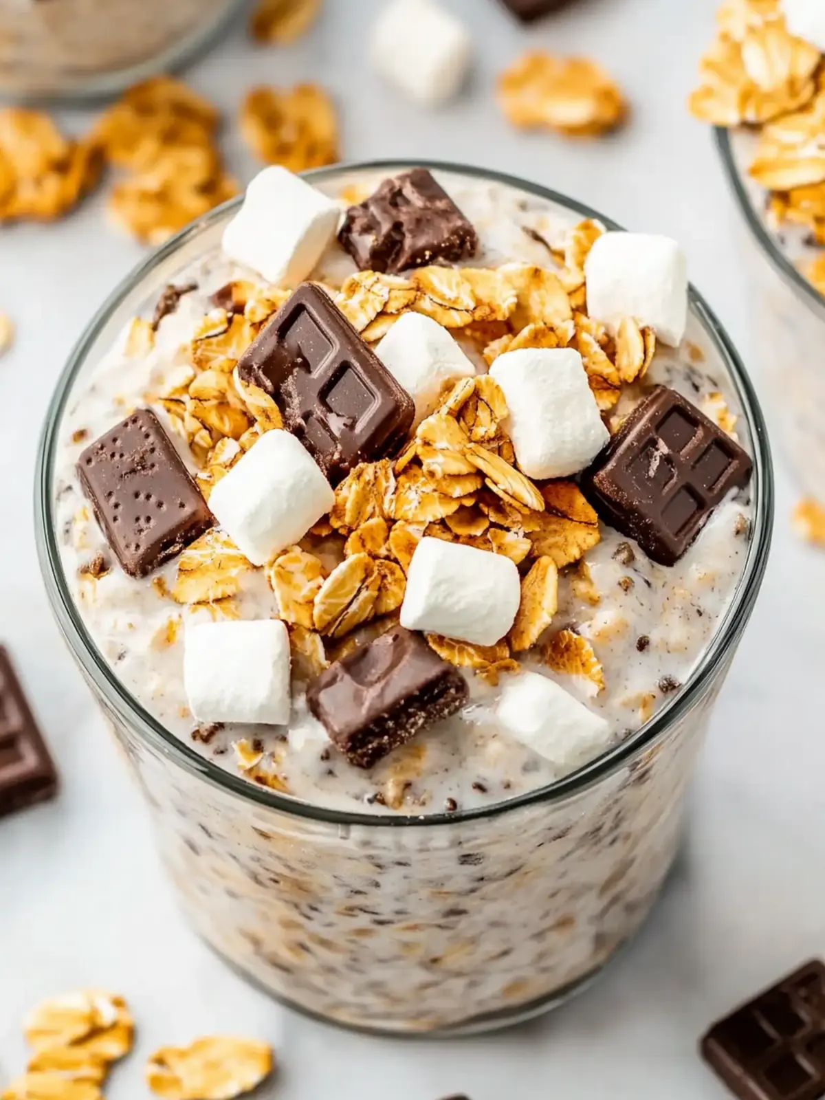 S’mores Oatmeal: A Fun and Healthy Breakfast Delight 3 S’mores Oatmeal