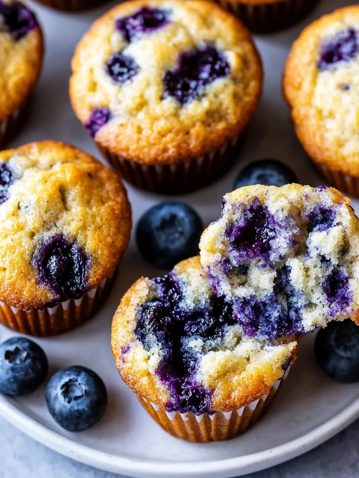 Delicious Greek Yogurt Blueberry Protein Muffins for Extra Fuel 5 greek yogurt blueberry protein muffins