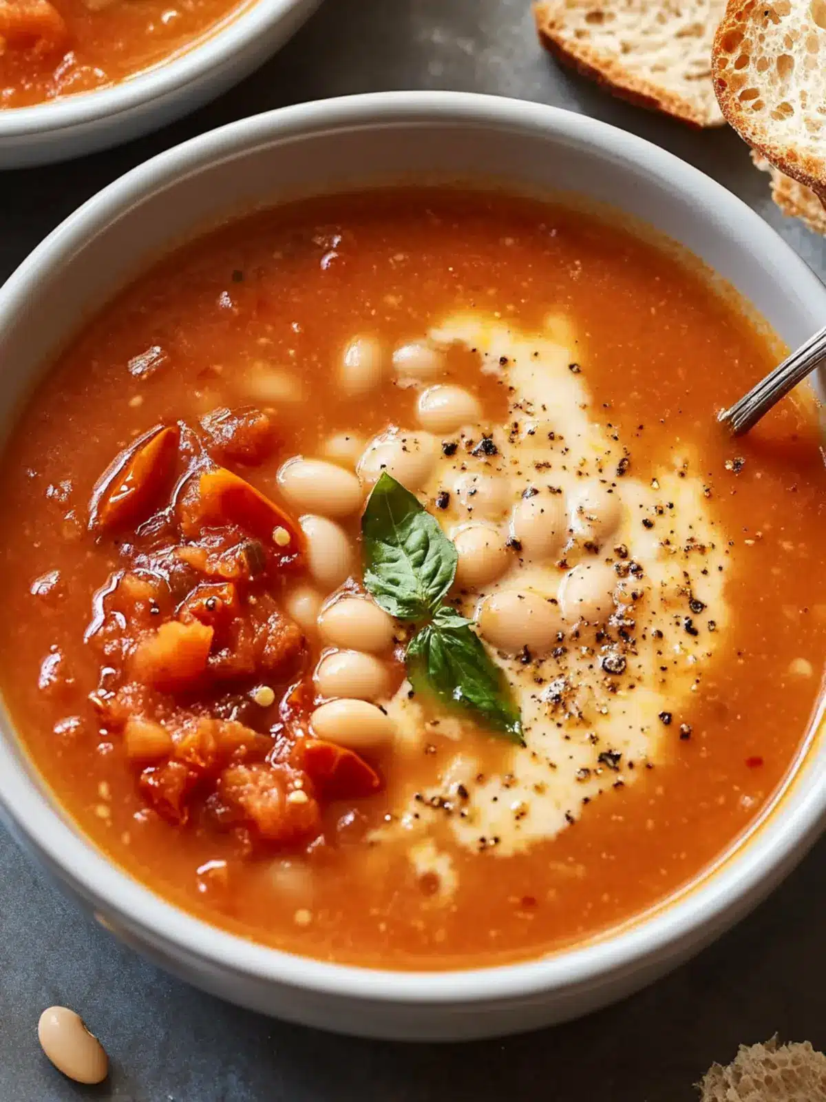 Cozy Tomato and White Bean Soup for Comforting Nights 4 Tomato and White Bean Soup