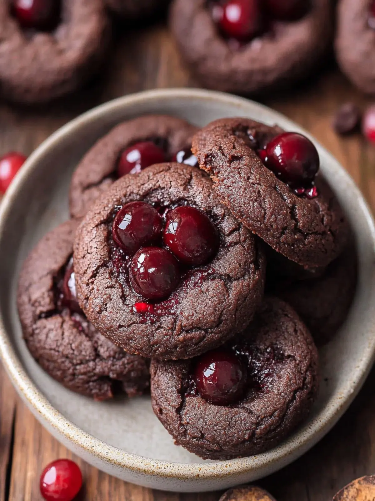 Decadent Chocolate Cherry Cookies for Your Sweet Tooth Cravings 2 Chocolate Cherry Cookies