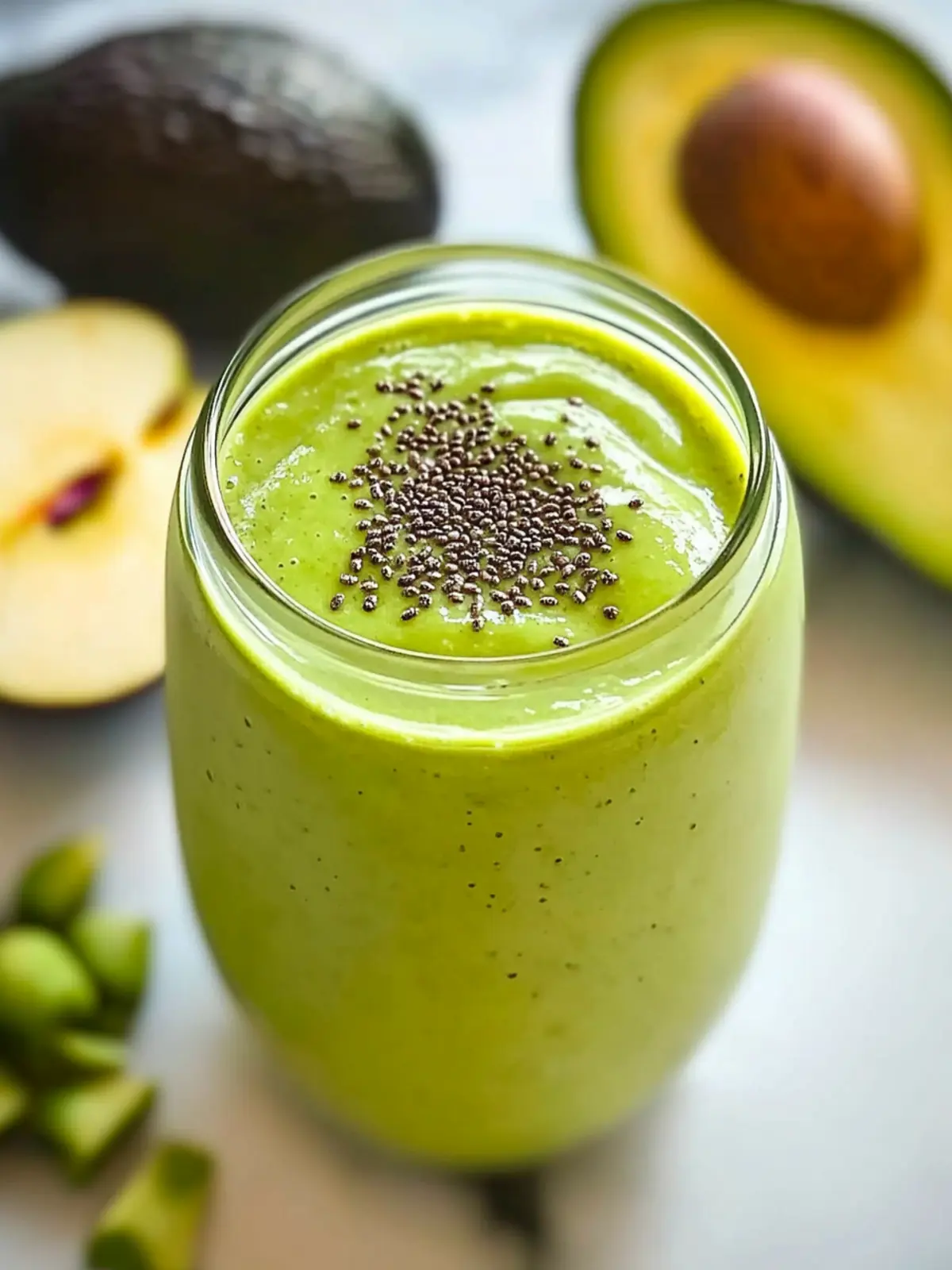 Cleansing Apple Avocado Smoothie for a Refreshing Detox Boost 3 Cleansing Apple Avocado Smoothie
