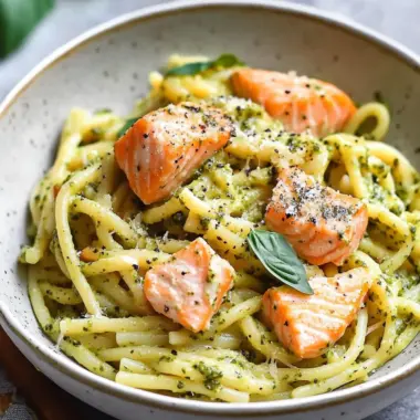 Savory Salmon Pesto Pasta: Your New Weeknight Delight 10 Salmon Pesto Pasta