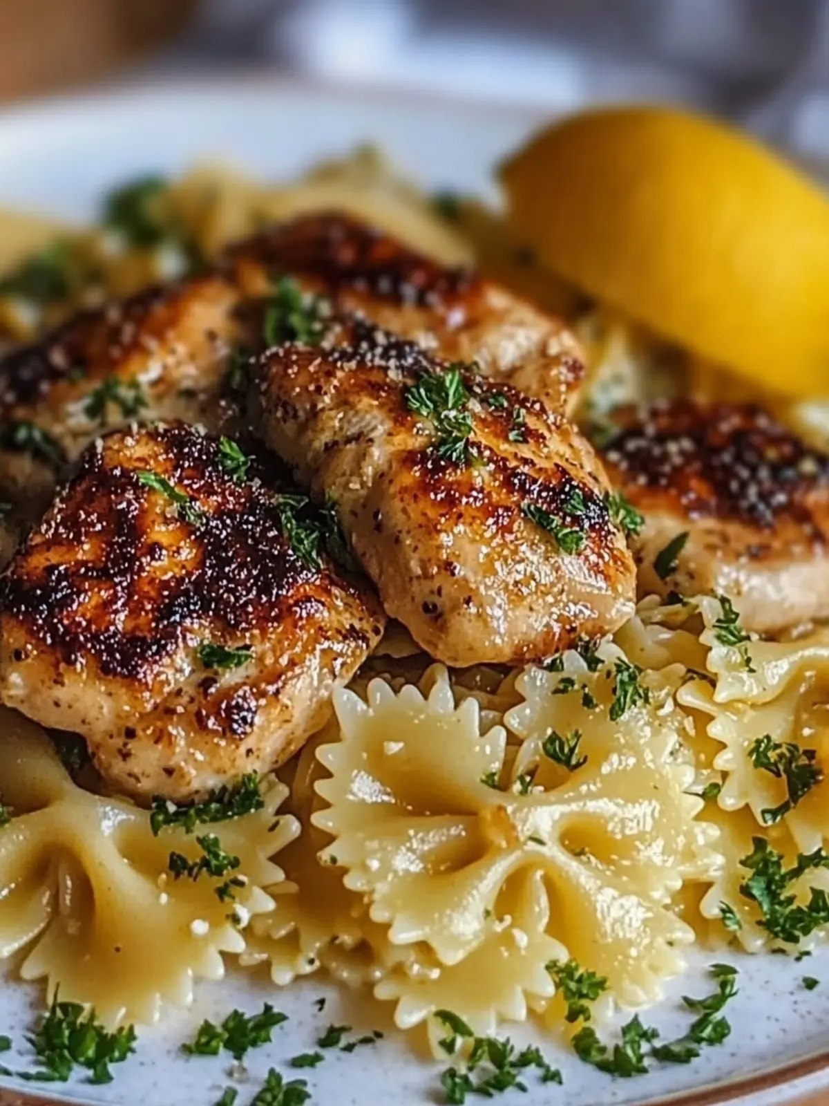 Dreamy Garlic Butter Chicken and Bowtie Pasta for Cozy Nights 3 Dreamy Garlic Butter Chicken and Bowtie Pasta