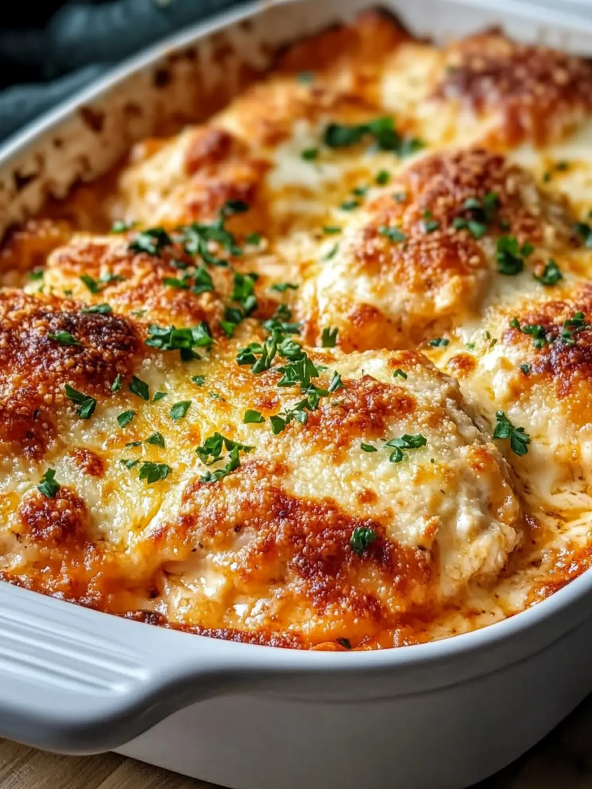 High Protein Chicken Parmesan Casserole for Easy Comfort Food 5 High Protein Chicken Parmesan Casserole