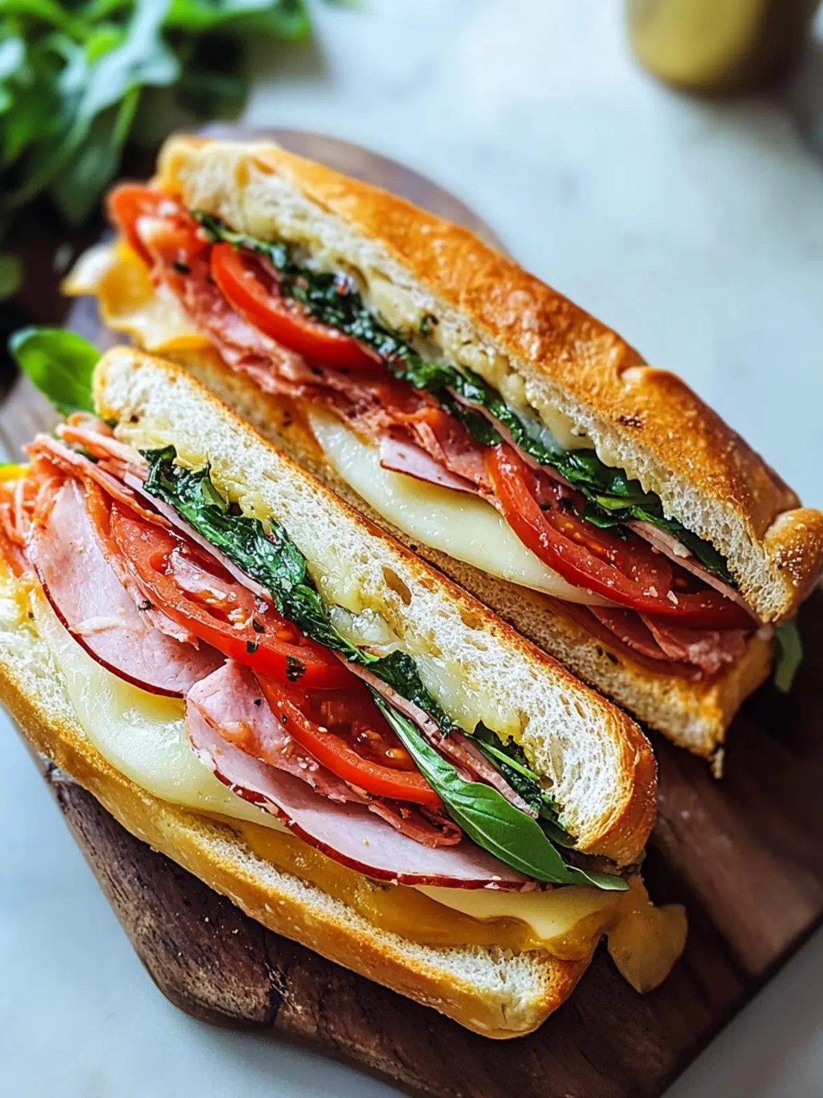 Toasted Italian Sandwich: Your Quick Fix for Flavor Bliss 2 Toasted Italian Sandwich