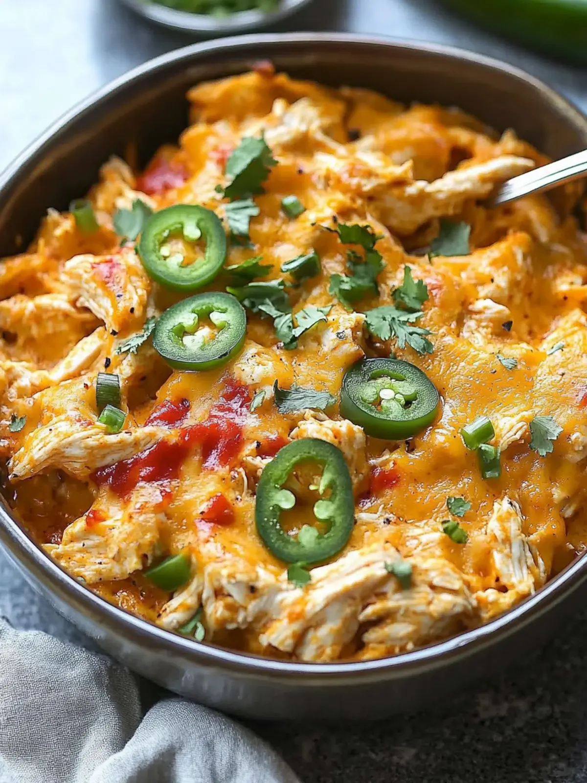 Spicy Jalapeño Buffalo Chicken Casserole for Cozy Nights 2 Jalapeño Buffalo Chicken Casserole