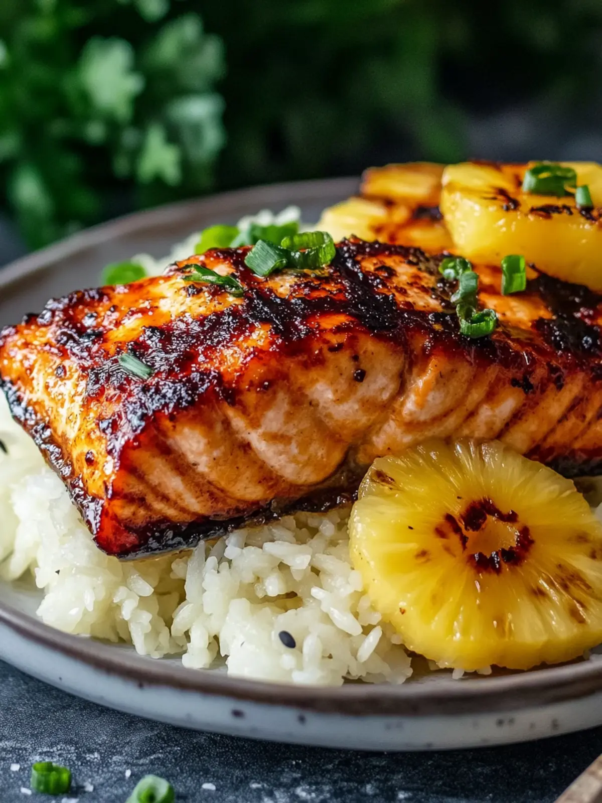 Tangy Grilled Pineapple Teriyaki Salmon for a Quick Dinner Magic 4 Tangy Grilled Pineapple Teriyaki Salmon