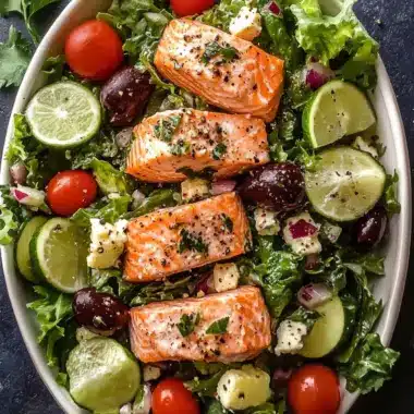 Refreshing Mediterranean Salmon Salad in Just 20 Minutes 10 Mediterranean Salmon Salad