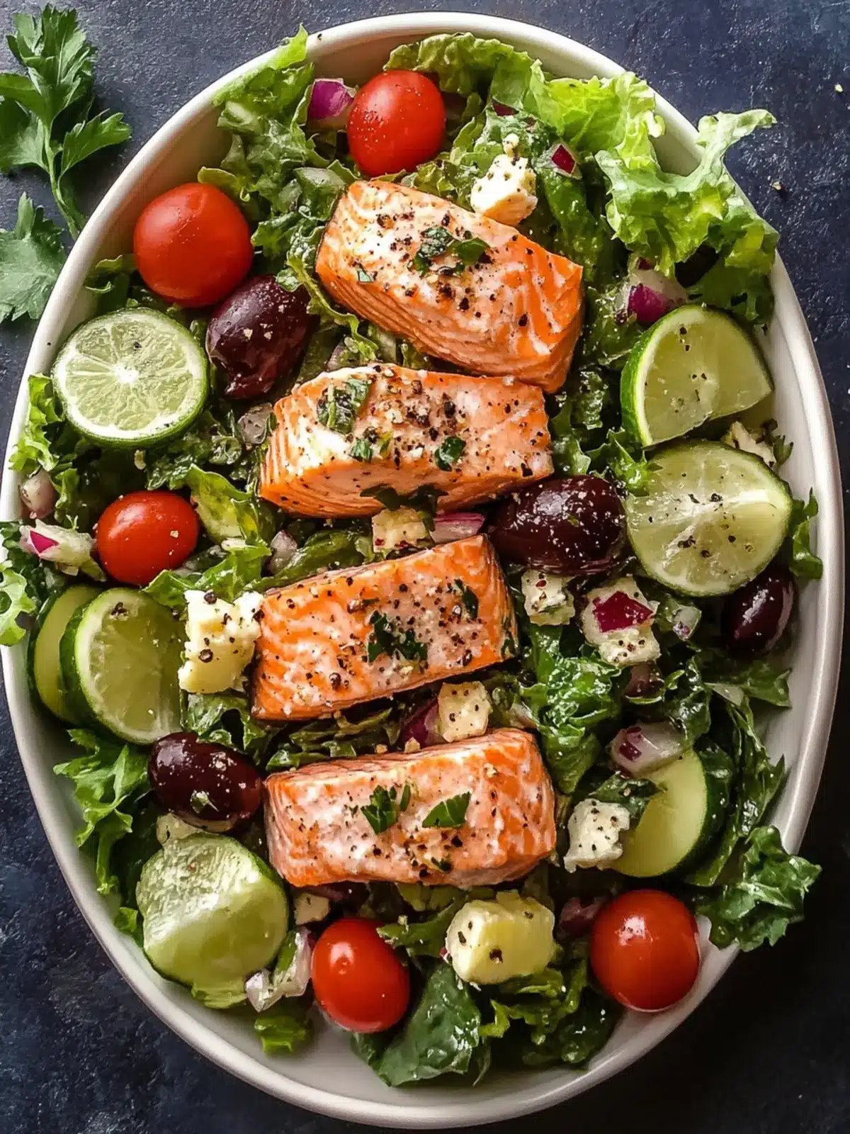 Refreshing Mediterranean Salmon Salad in Just 20 Minutes 5 Mediterranean Salmon Salad