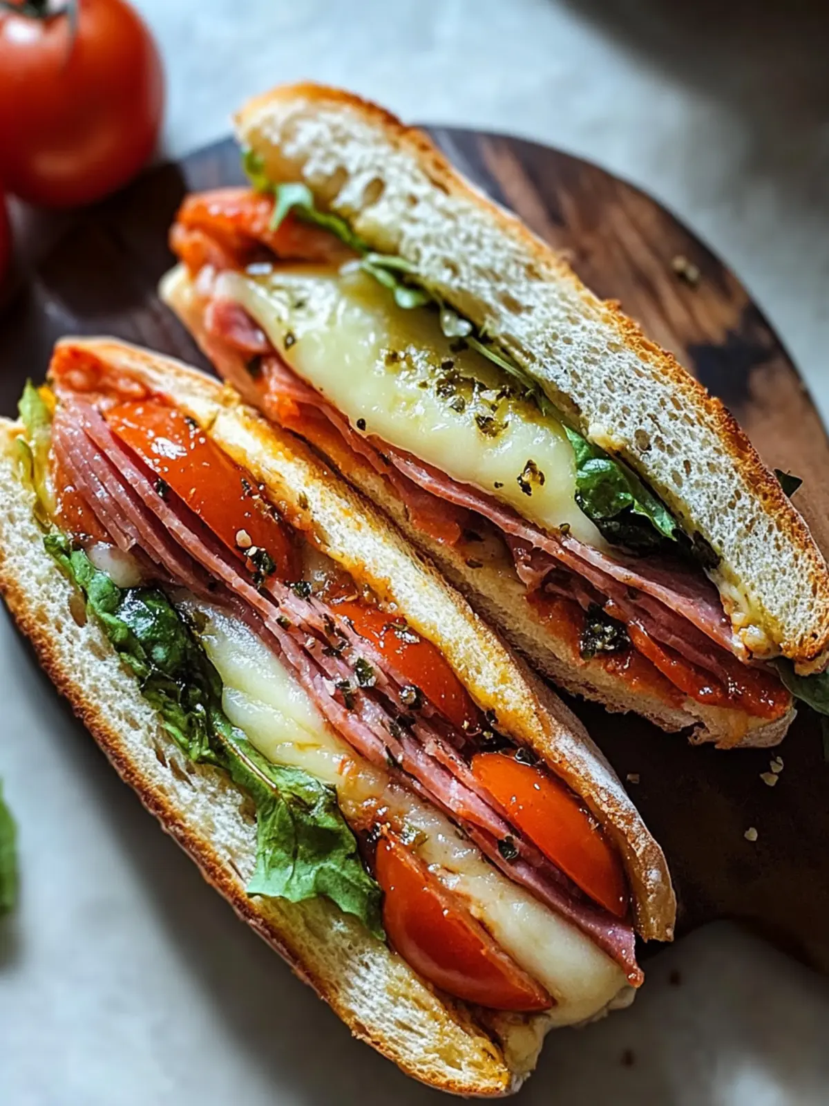 Toasted Italian Sandwich: Your Quick Fix for Flavor Bliss 4 Toasted Italian Sandwich